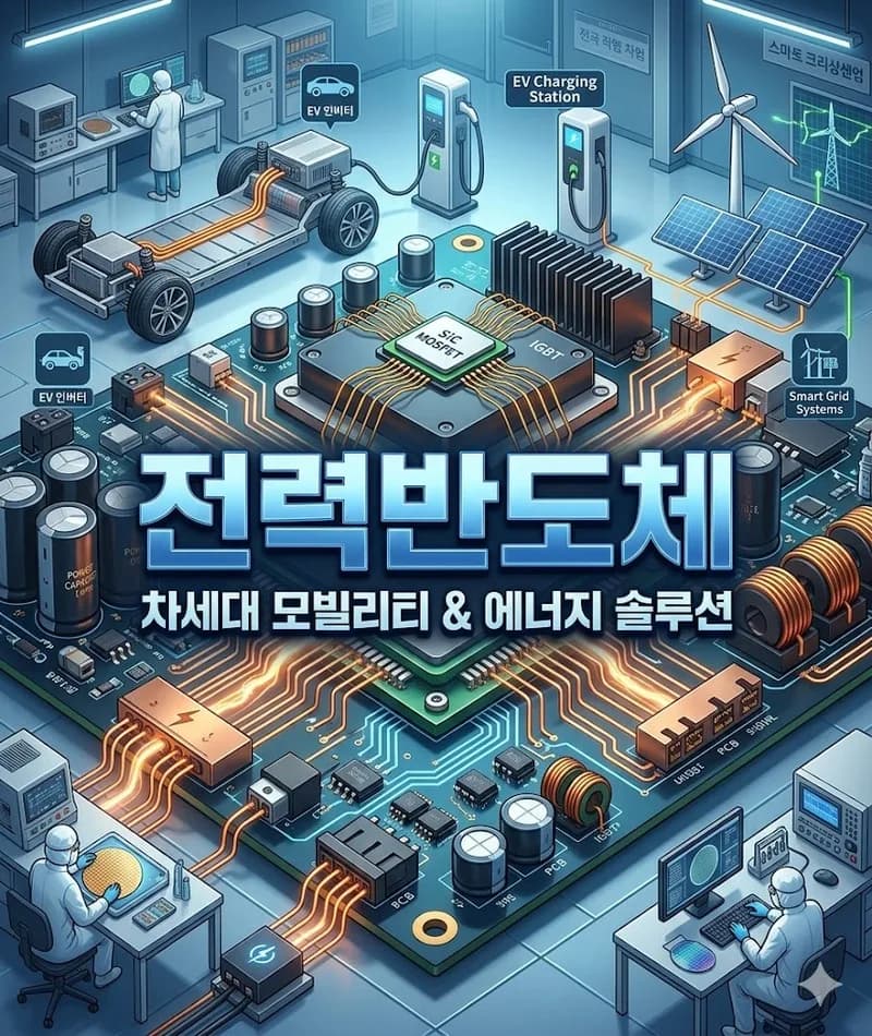 2026년 전력반도체 대장주 찾는 법: AI·전기차 시대 핵심 종목 분석