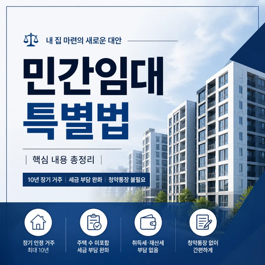 민간임대 특별법 2026년 완벽 분석: 장점, 주의사항, 전망 총정리