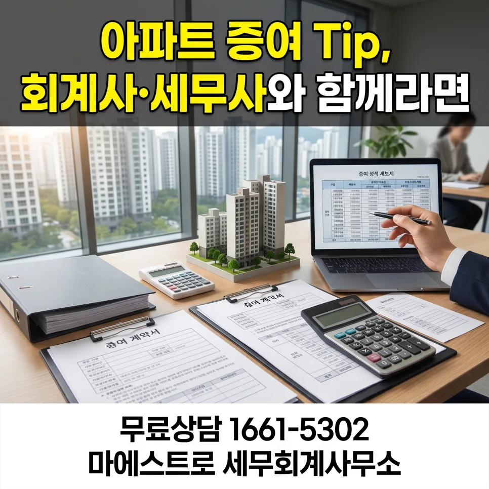 아파트 증여, 2026년 세금 폭탄 피하는 3가지 핵심 전략