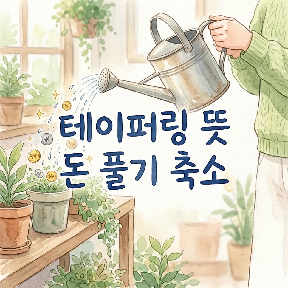 테이퍼링 뜻, 2026년 경제 흐름을 읽는 핵심 용어 총정리