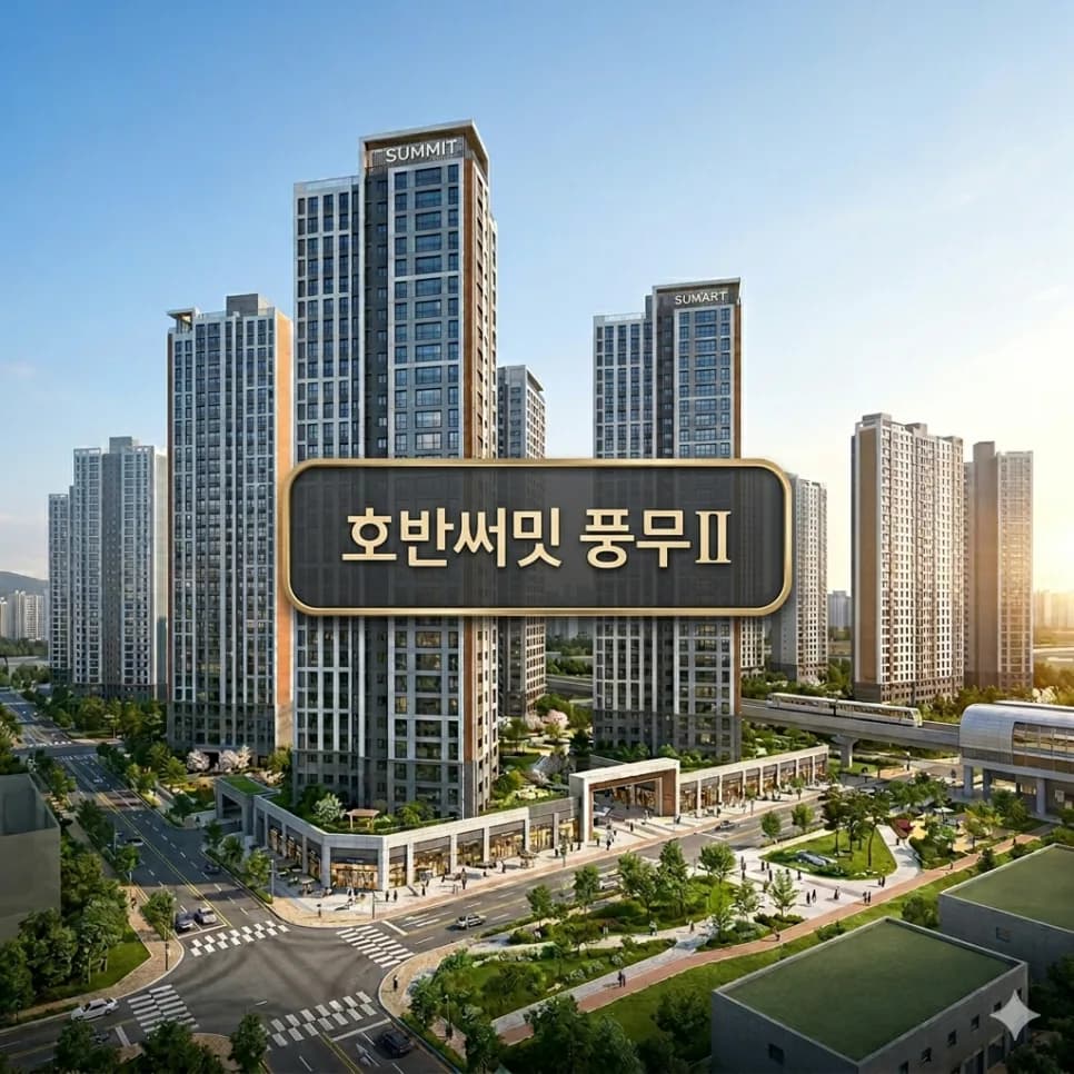 호반써밋 풍무II 분양가 전망: 2026년 김포 대장 아파트 될까?