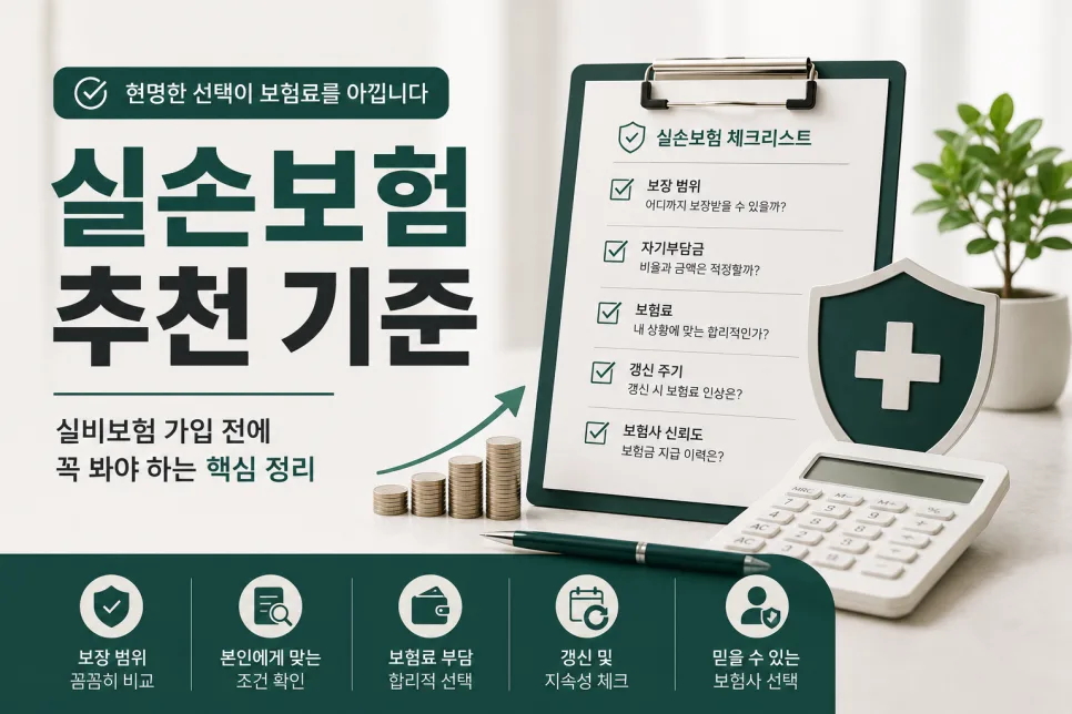 실손보험, 2026년 최신 비교 및 가입 전략 완벽 정리