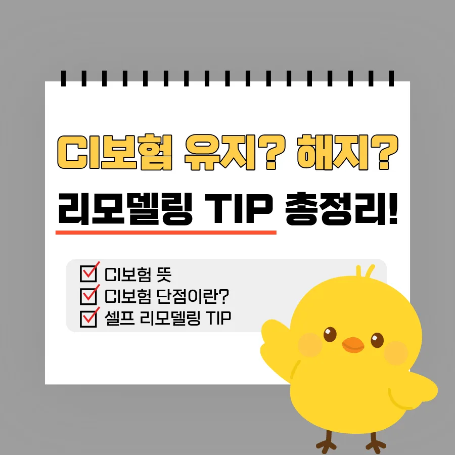 CI보험, 2026년에도 유지해야 할까? 단점과 리모델링 핵심 전략
