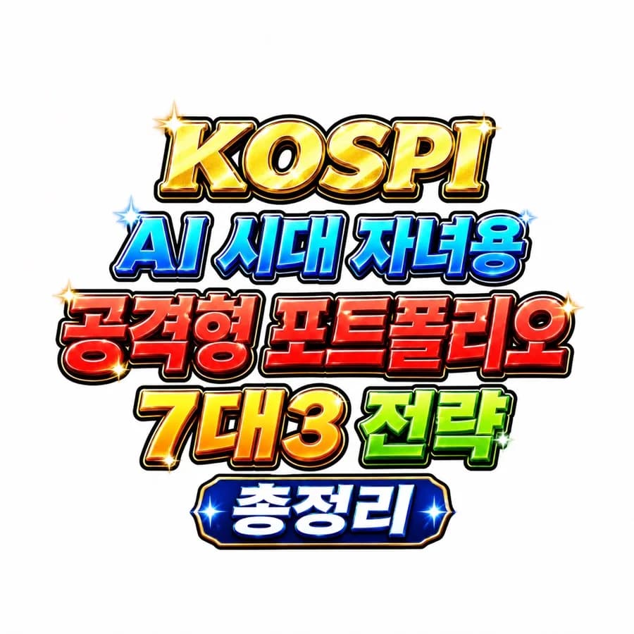 자녀 KOSPI AI 포트폴리오 7:3 전략 2026년 총정리