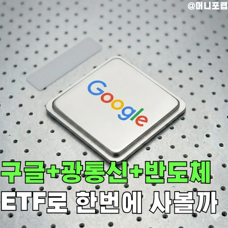 구글 AI 생태계 ETF 2026: 반도체·광통신 동시 투자 전략