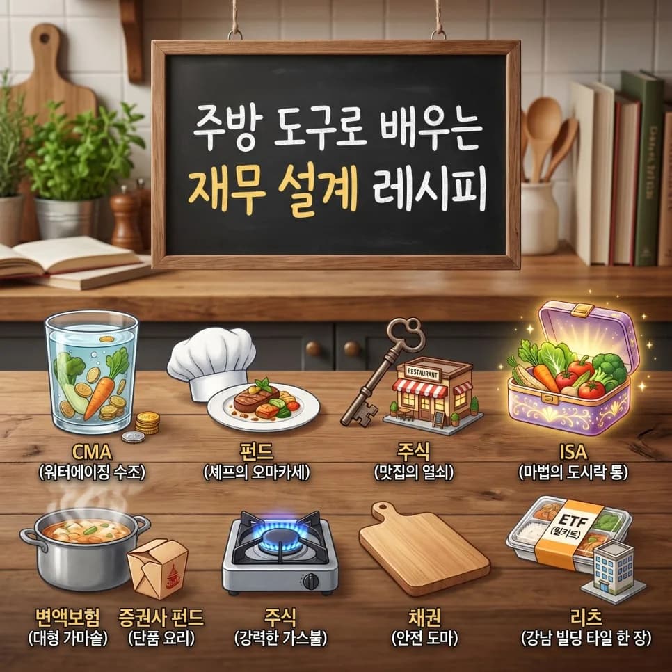 2026년 금융 상품 가이드: 요리 비유로 쉽게 이해하는 재테크 레시피