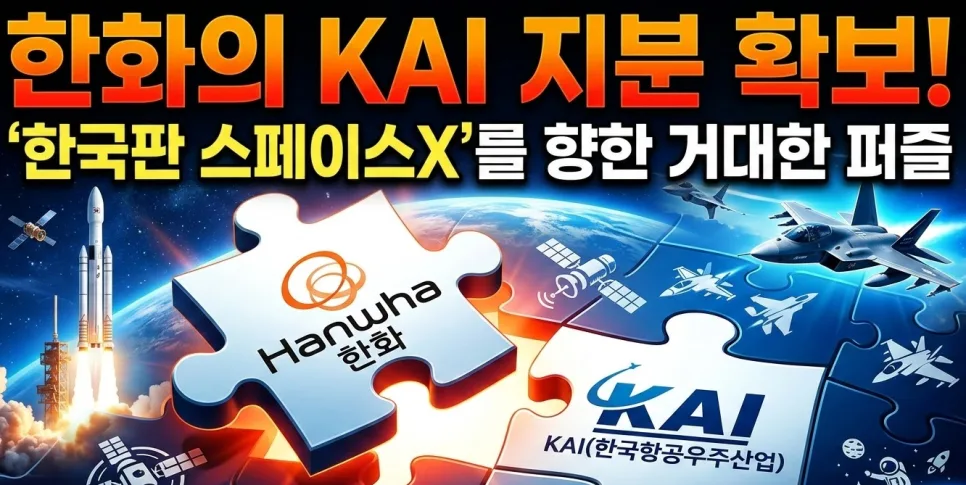 한화, KAI 지분 재확보 2026: 한국판 스페이스X 성공 가능성은?