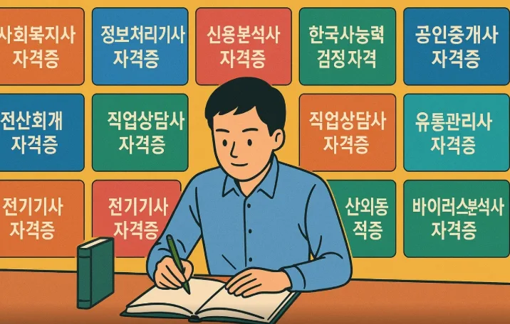 30대 직장인 자격증 추천: 2026년 이직·부업 위한 필수 TOP 10