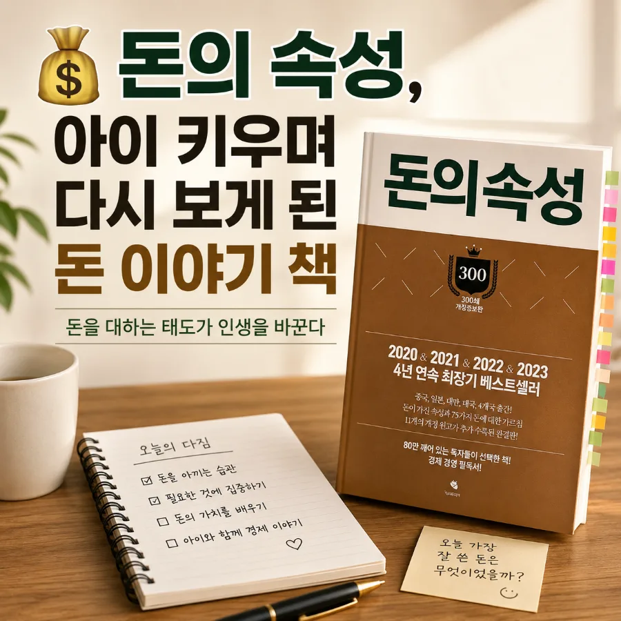 돈의 속성, 아이와 함께 읽고 깨달은 3가지 교훈 2026