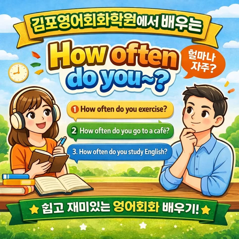 How often do you? 영어 빈도 질문 마스터 2026