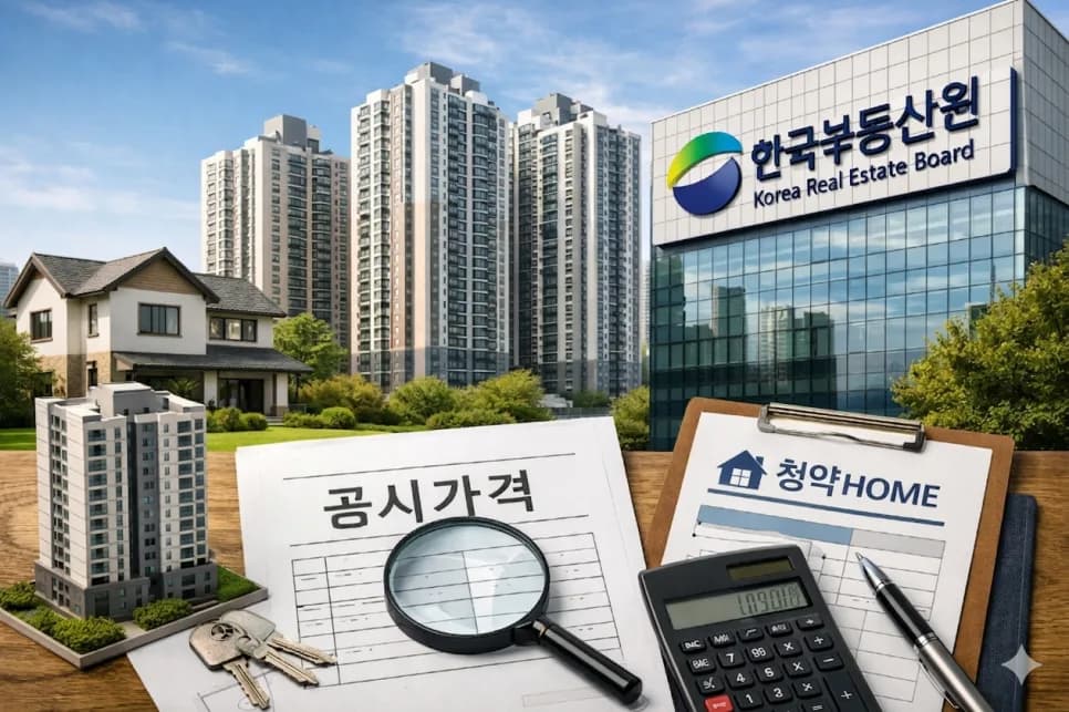 부동산 가격 기준은? 한국부동산원 활용법 2026년 총정리