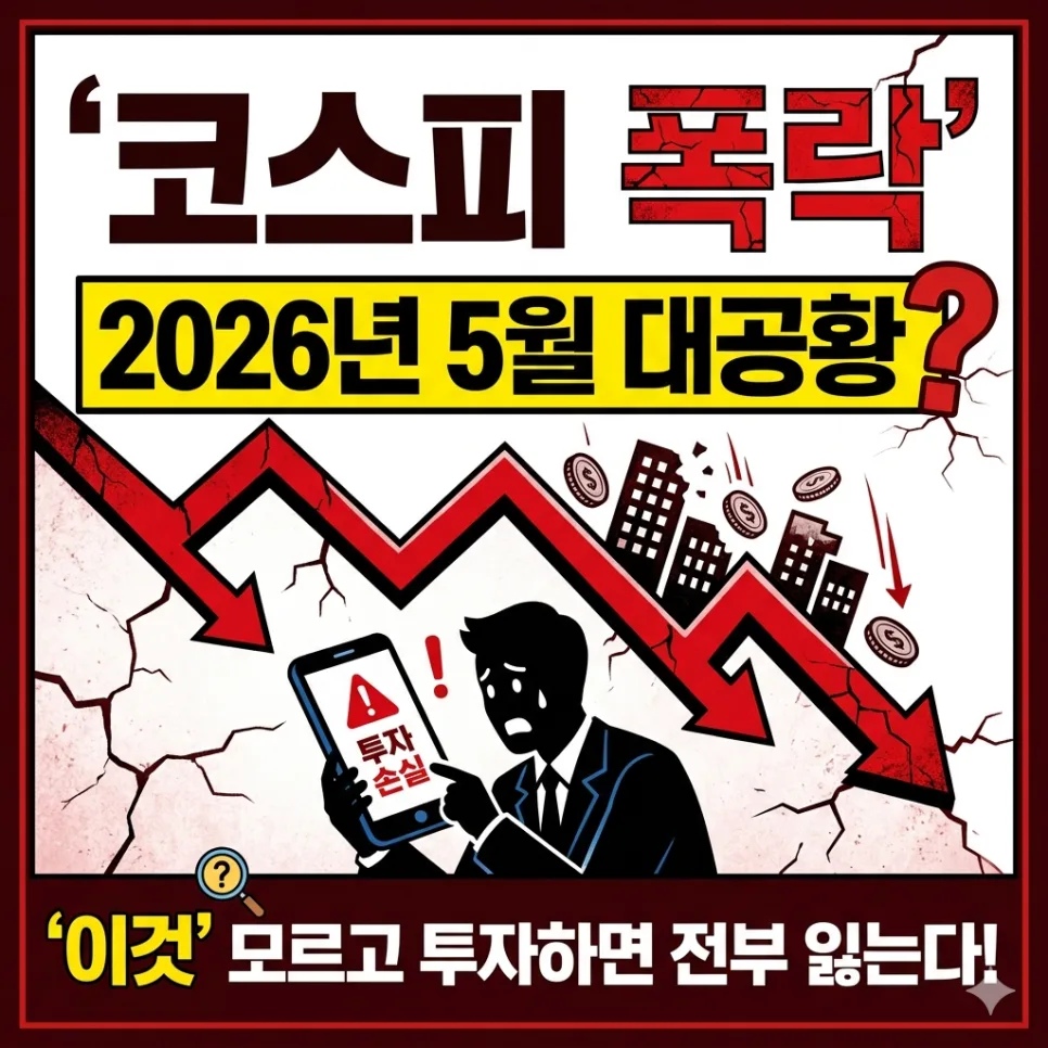 코스피 폭락 원인과 2026년 투자 전략: AI도 놓친 신호 포착