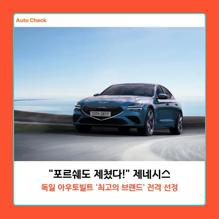 제네시스, 독일 최고 브랜드 1위 비결 2026년 분석