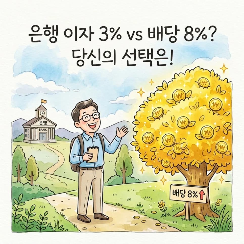 2026년 배당주 TOP 3: 은행 예금보다 높은 수익률 찾는 법