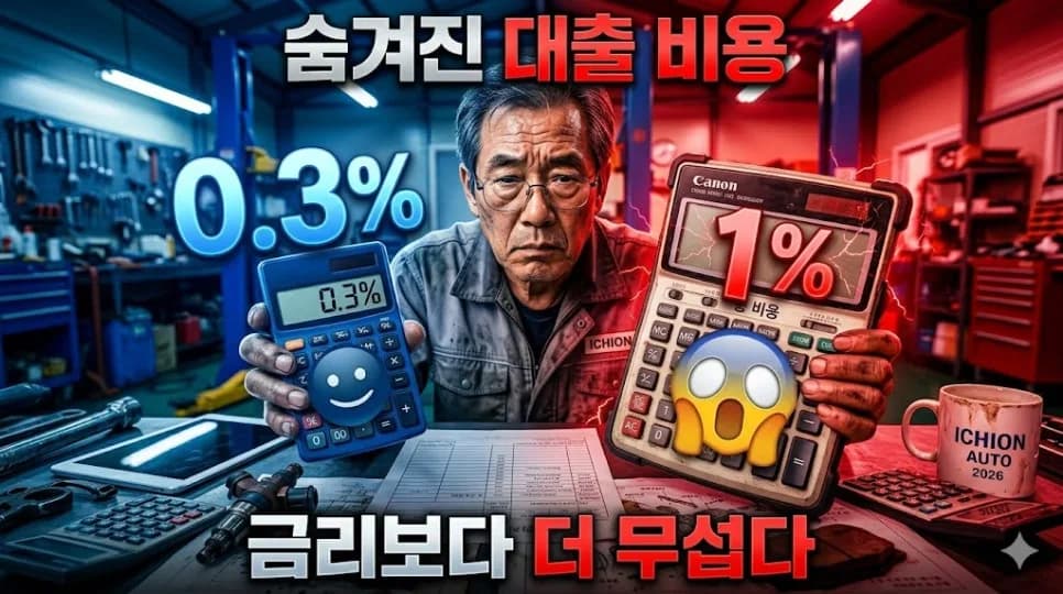 대출 숨겨진 비용 2026: 금리 0.3~1% 추가 발생 구조 총정리