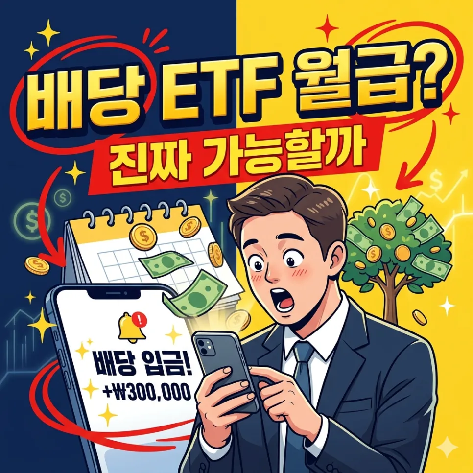 월배당 ETF, 월급처럼 받는 비결 2026년 총정리
