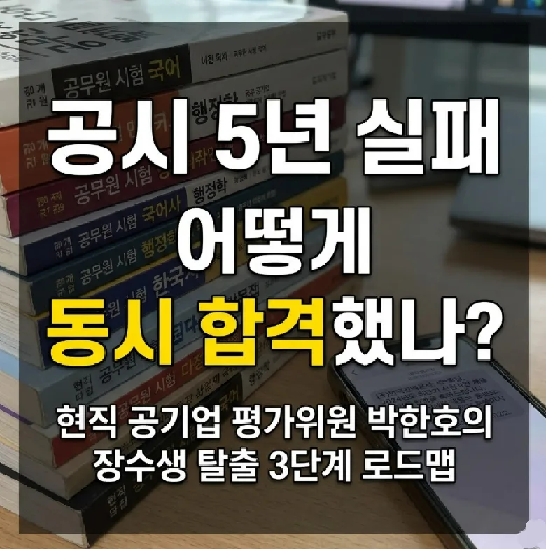 공시 5년 실패 후 공기업 합격 전략 2026: 면접관 시각 분석