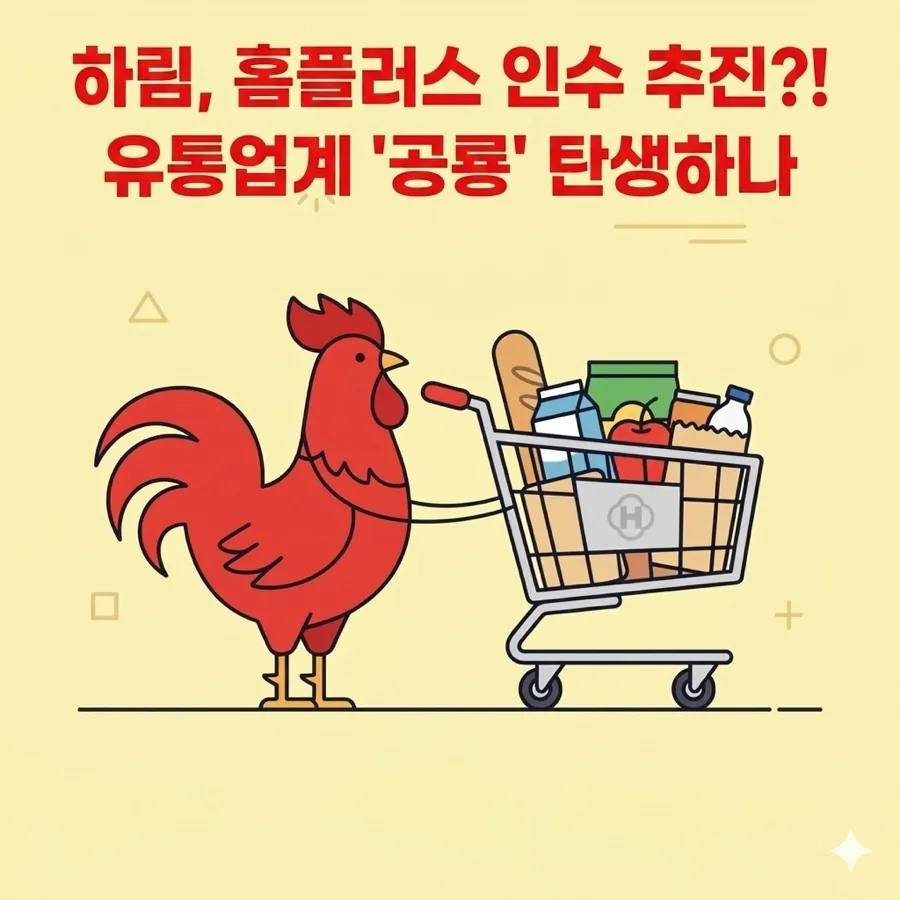 하림, 홈플러스 인수 시 2026년 유통 판도 바꿀까? 전망 총정리