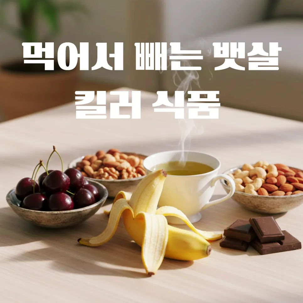 2026년 뱃살 빼는 의외의 식품 5가지: 체지방 감소 효과 입증