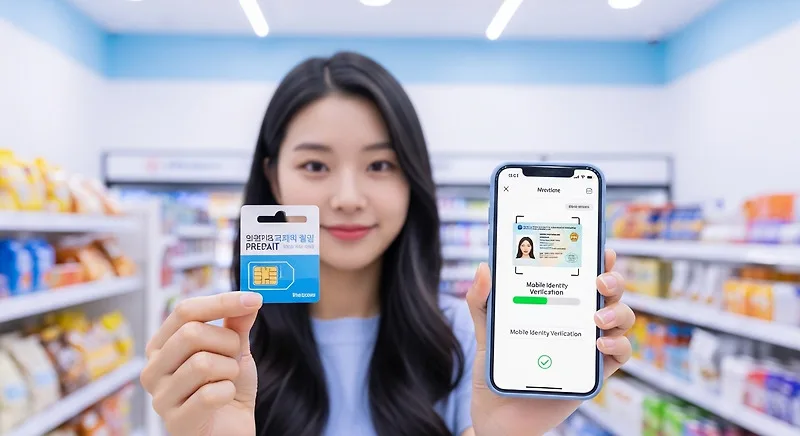편의점 선불폰 개통 2026: 유심 인증부터 승인까지 완벽 가이드