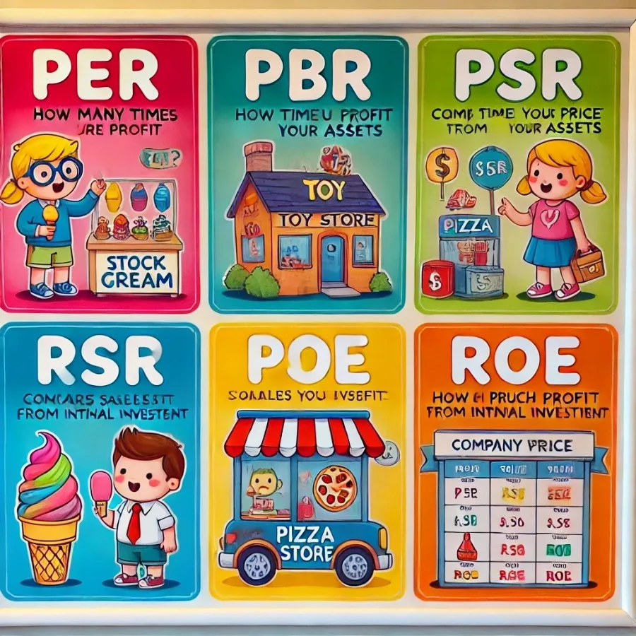 주식 투자 지표 2026: PER, PBR, PSR, ROE 완벽 분석
