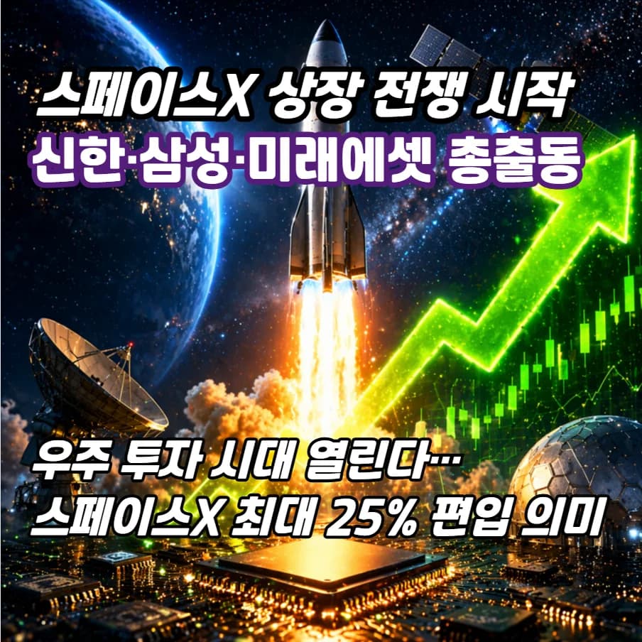 스페이스X 상장 임박! 우주항공 ETF 투자 전략 2026