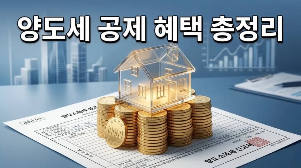 양도세 장기보유공제 2026년, 1주택자 80% 혜택 받는 법