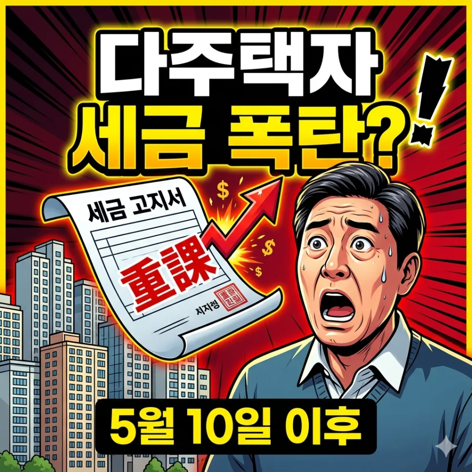 다주택자 양도세 중과 2026년 부활, 집값 전망은?
