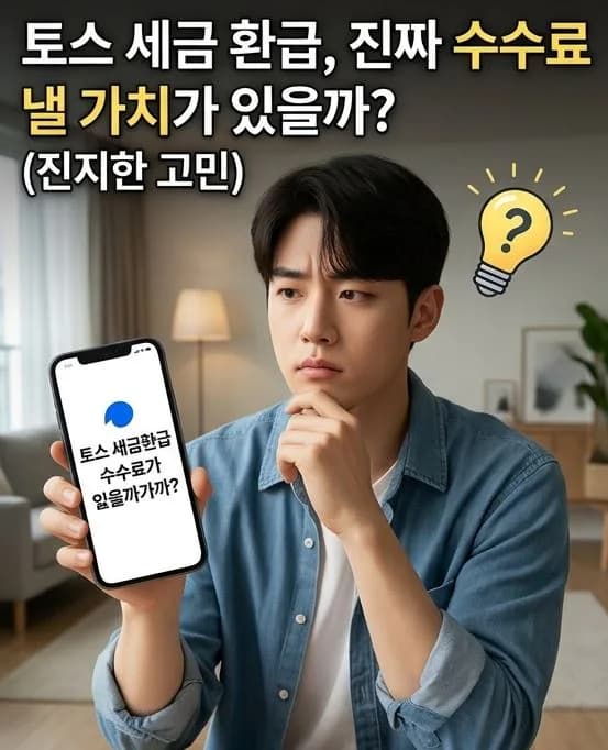 토스 세금 환급 수수료 2026: 홈택스와 비교, 환급액 최대 20% 차이