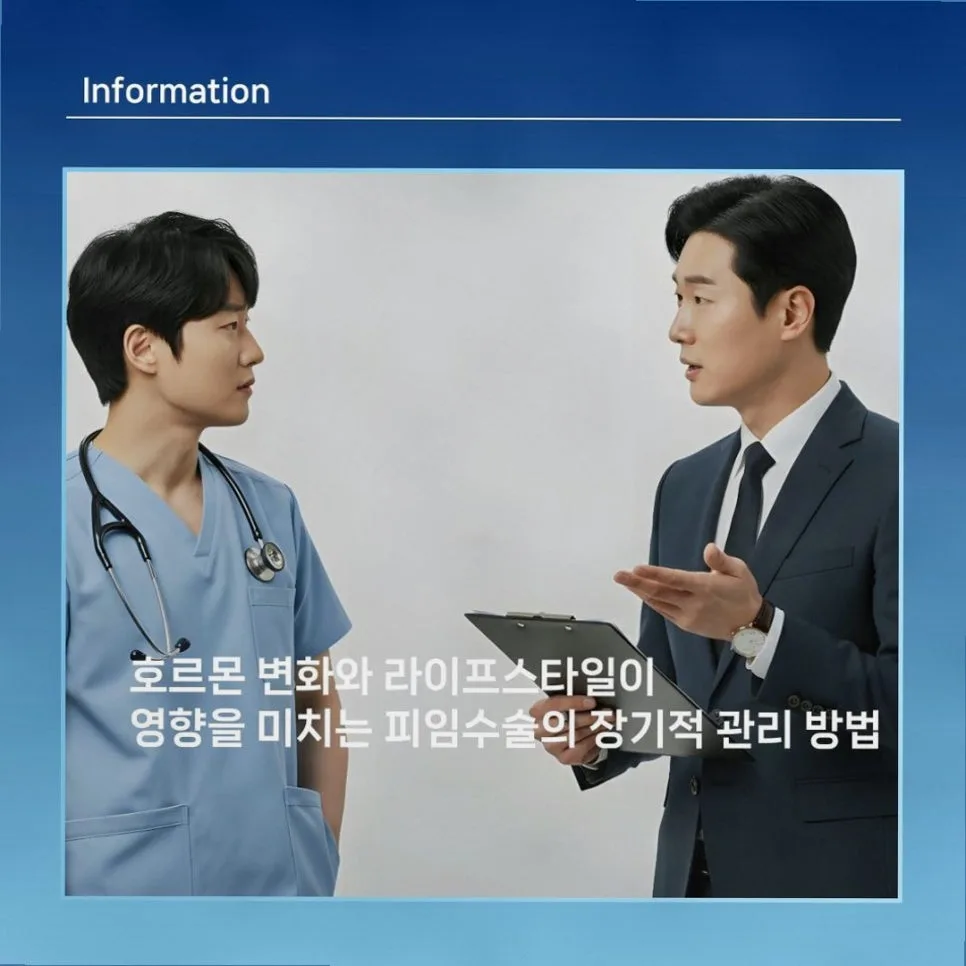 피임수술 후 관리 2026: 호르몬 변화와 라이프스타일 영향 총정리