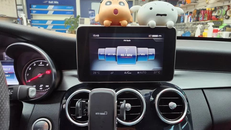 벤츠 C클래스 W205, 카플레이/안드로이드 오토 업그레이드 2026년 완벽 가이드