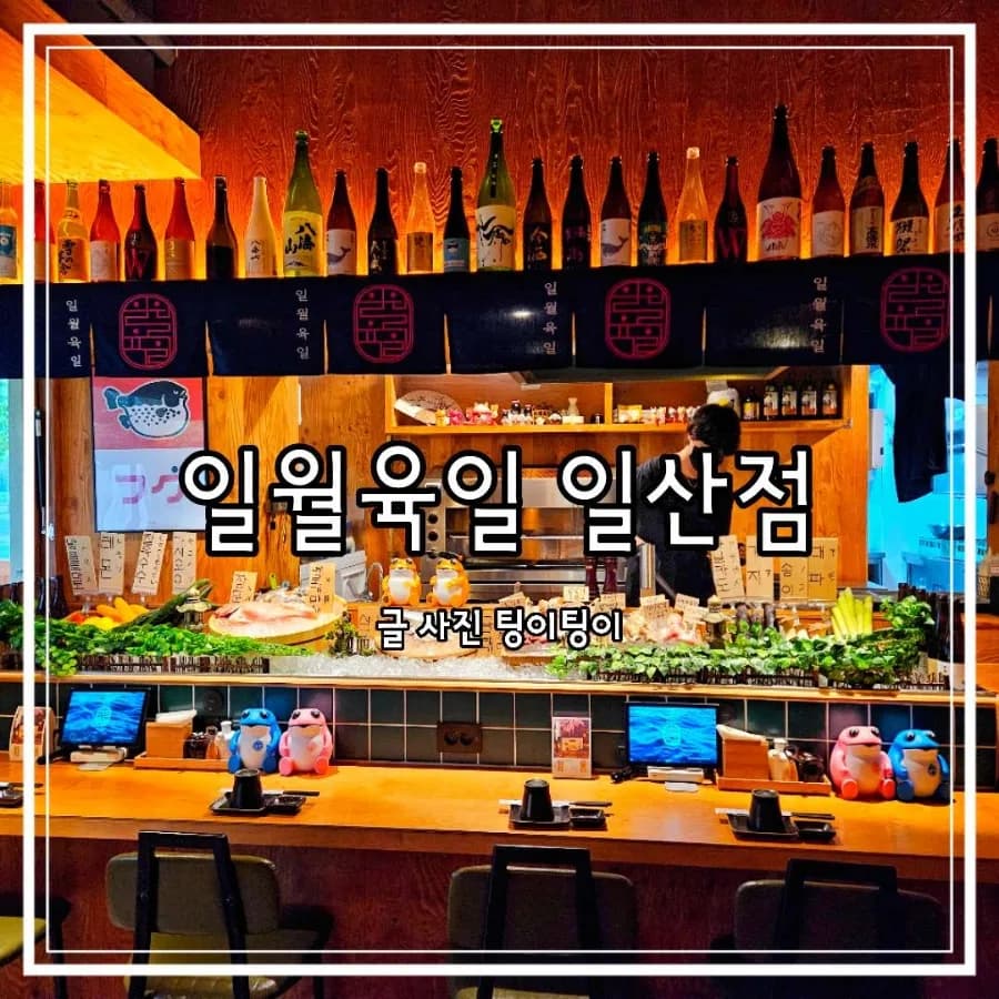 백석 이자카야 일월육일 2026: 비 오는 날 술 한 잔 최적 메뉴 추천