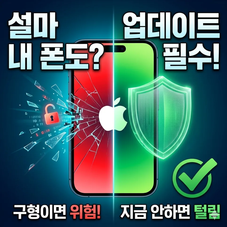 아이폰 해킹 도구 공개 2026: 지금 당장 업데이트해야 하는 이유