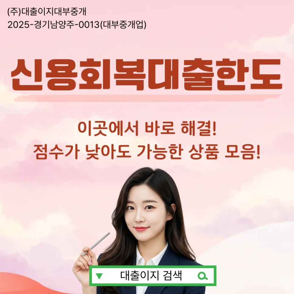 신용회복대출 한도 2026: 상환 능력 기반 결정 기준 완벽 분석
