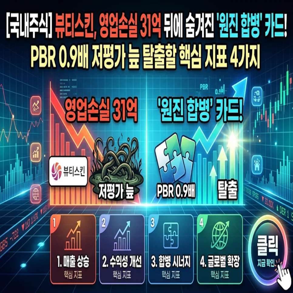 뷰티스킨 2026년 실적 충격, 상장 폐지 위기인가 기회인가?