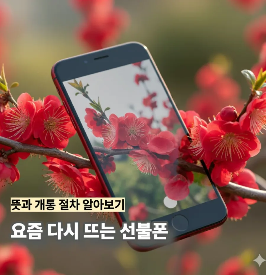선불폰 개통 방법 2026: 약정 없이 쓰는 법 총정리