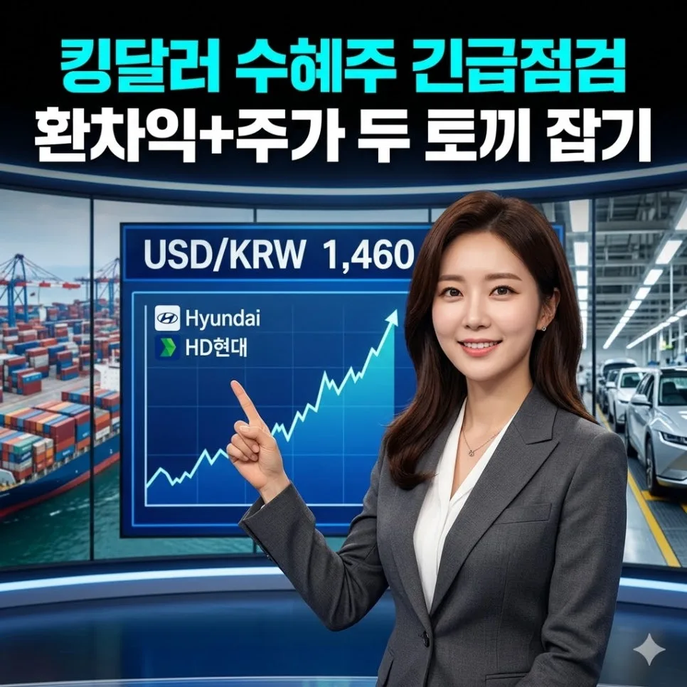 환율 1,460원, 외국인 수급 골든타임? 2026년 투자 전략