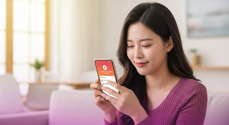 신도림 선불유심 셀프개통 3단계: 준비물부터 충전까지