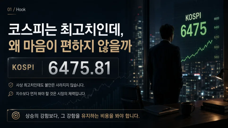 코스피 최고치에도 불안한 이유 2026: 빚투·공매도 급증 분석