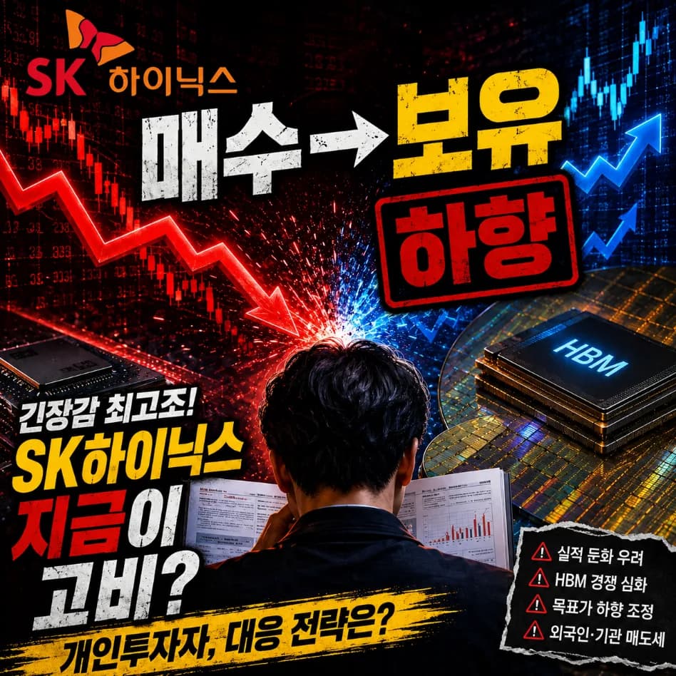 SK하이닉스 목표주가 130만원 유지? BNK 의견 하향 분석 2026
