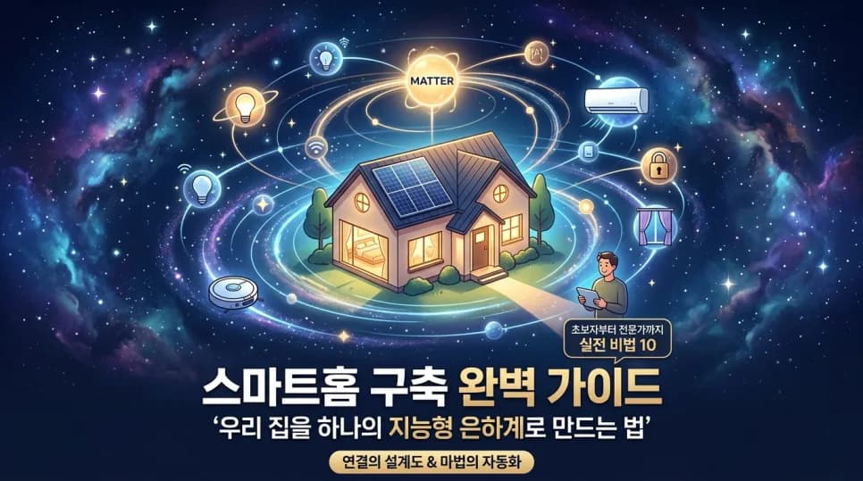 2026년 스마트홈 구축 완벽 가이드: 실패 없는 10가지 핵심 포인트