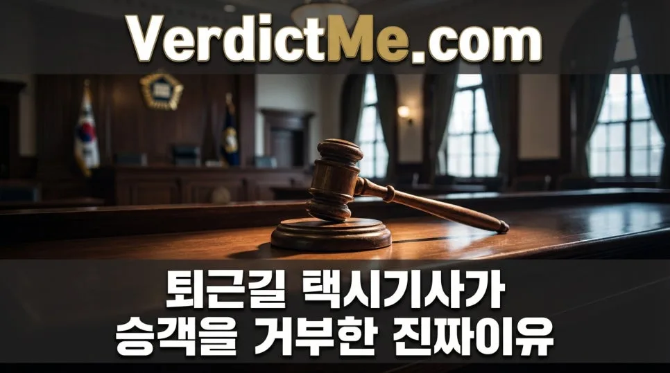 택시 승차 거부 2026: 임산부 겪은 황당 경험과 법적 쟁점