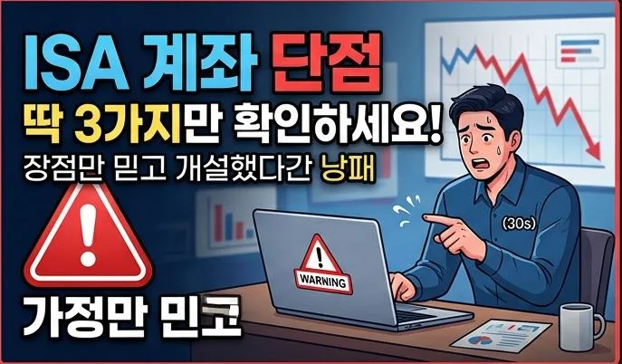 ISA 계좌 2026년 절세 한도 및 유형별 혜택 총정리