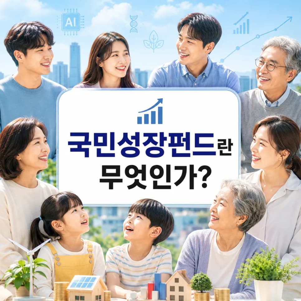 국민성장펀드 2026: AI·반도체 투자, 직접 참여 방법과 세제 혜택 총정리