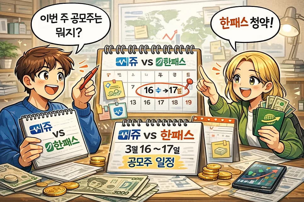 2026년 공모주 청약: 메쥬 vs 한패스, 투자 전 반드시 알아야 할 5가지