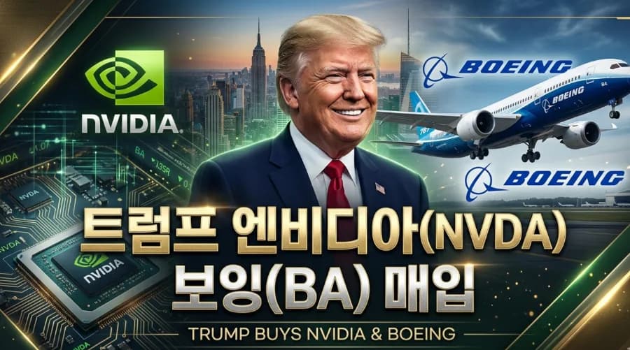 트럼프 주식 포트폴리오 2026: 엔비디아·보잉 매수 분석