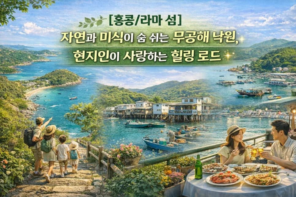 홍콩 라마섬 2026: 현지인 추천 힐링 코스 5곳 완벽 가이드