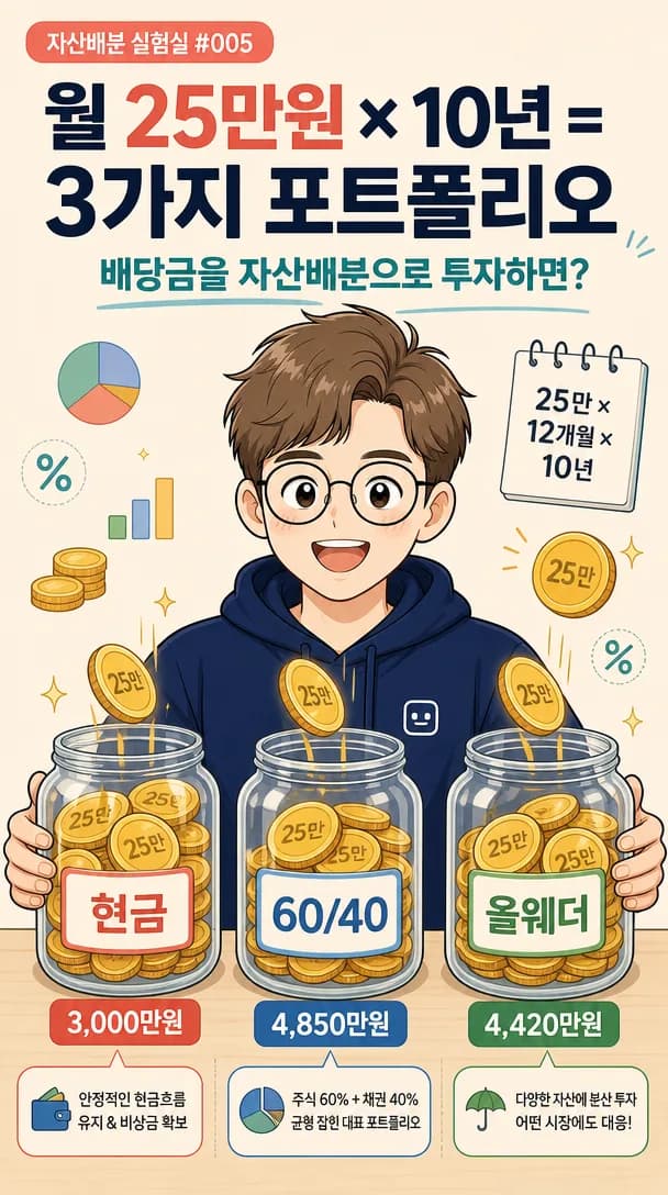 국민배당금 300만원, 10년 투자 시 얼마 될까? (2026년 전망)