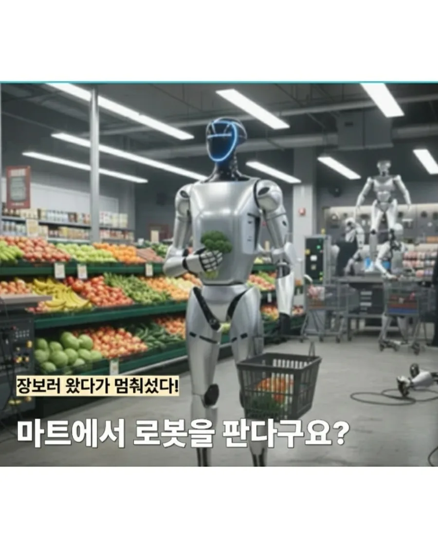 마트에서 로봇 판매? 휴머노이드 로봇 구매 정보 2026