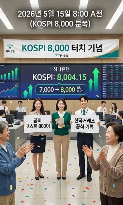 코스피 8000 돌파 후 '곱버스' 34조 투자, 그 이유는? 2026